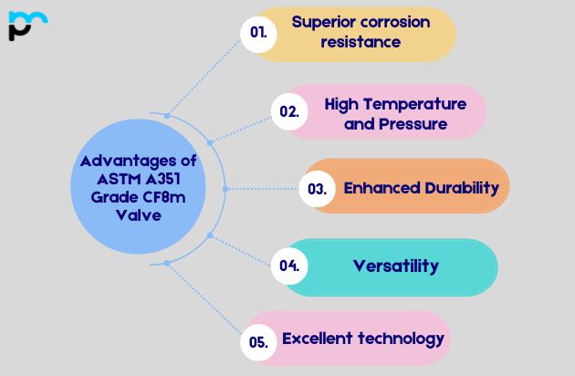 ASTM A351 Grade CF8m Valve